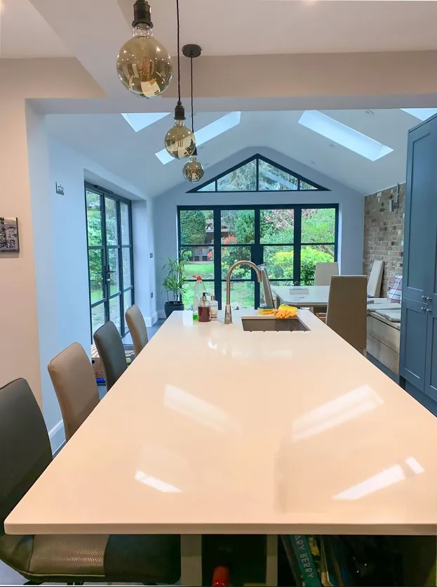 Kitchen extension interior